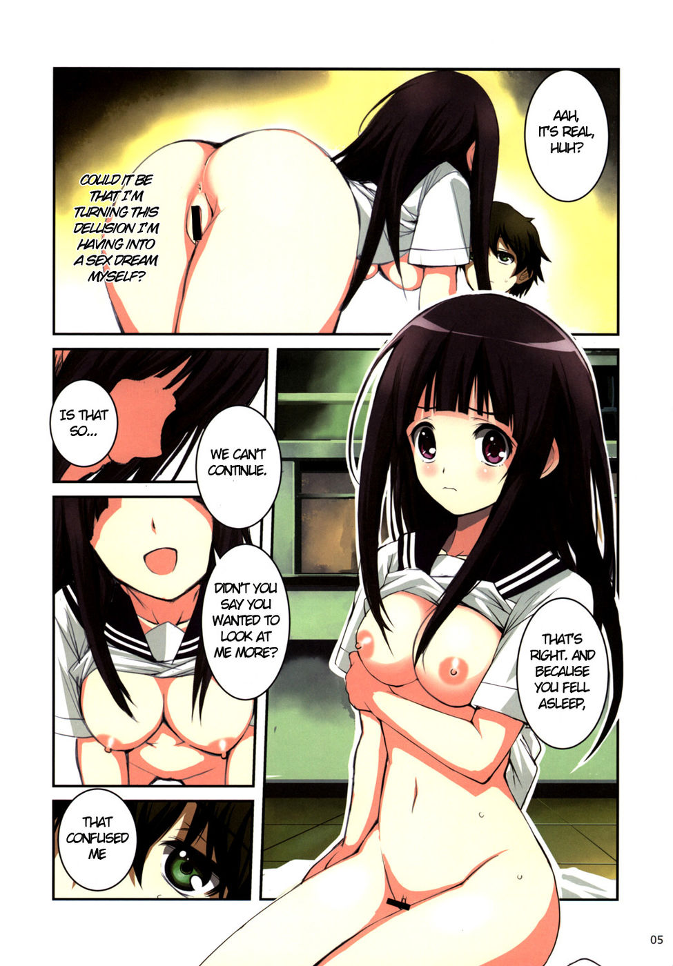 Hentai Manga Comic-Chitanda-san Daisuki-Read-4